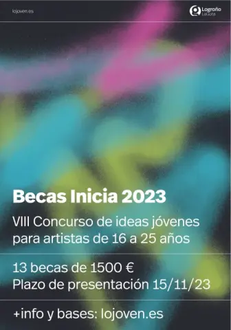 Becas Inicia 2023: VIII concurso de ideas para artistas jóvenes