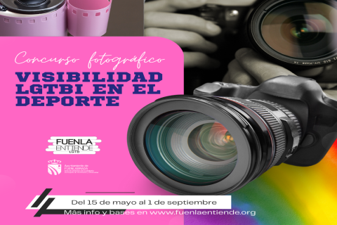 Concurso de fotografía Visibilidad LGTBI en el deporte. Fuenla Entiende LGT