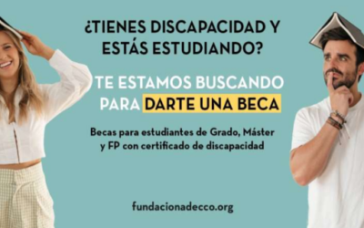 Becas de estudio Adecco para personas con discapacidad 2024