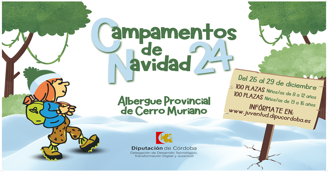 Cartel Campamentos Navidad 2024